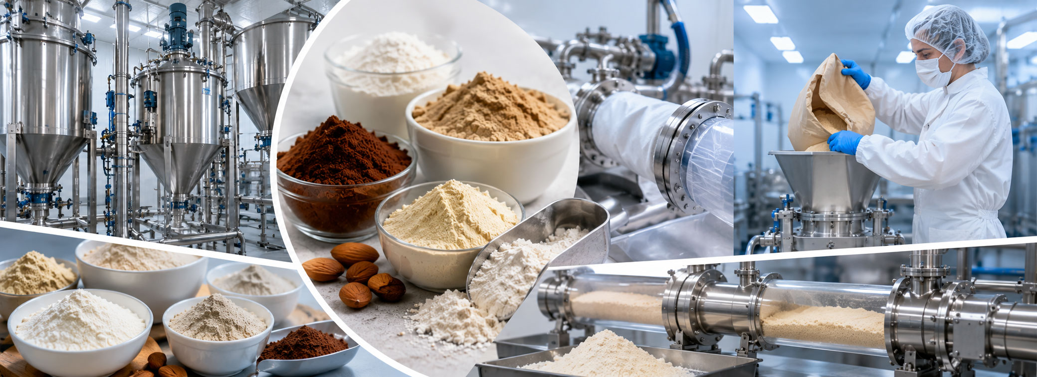 hosokawa-Los 5 principales desaf&iacute;os en el procesamiento de polvos en la industria de alimentos y bebidas-1